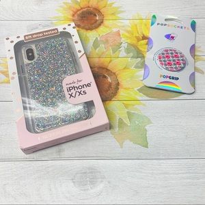 💗 iPhone case & pop socket bundle 💗